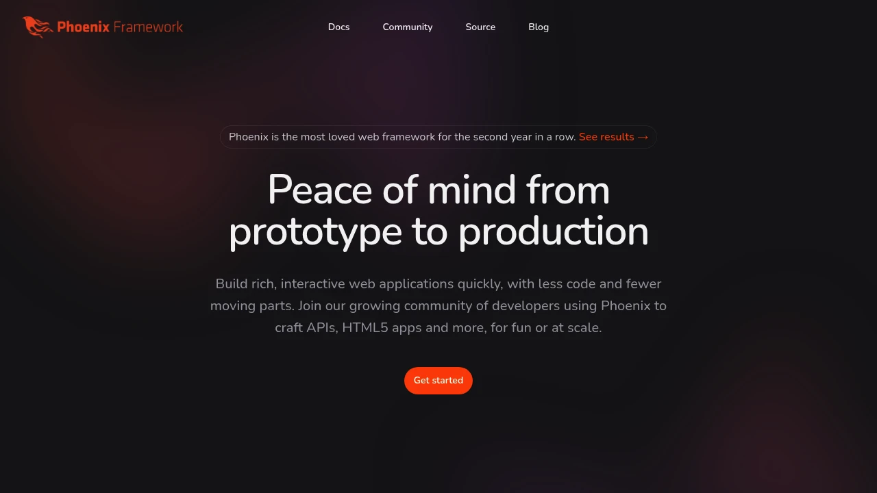 A screenshot of Phoenix