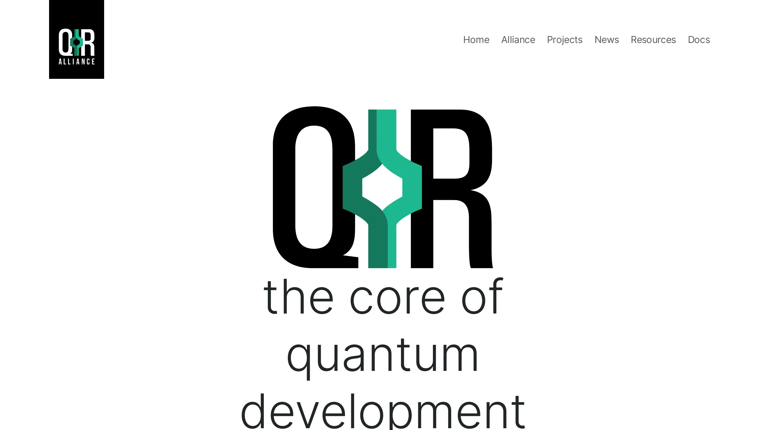 A screenshot of QIR Alliance