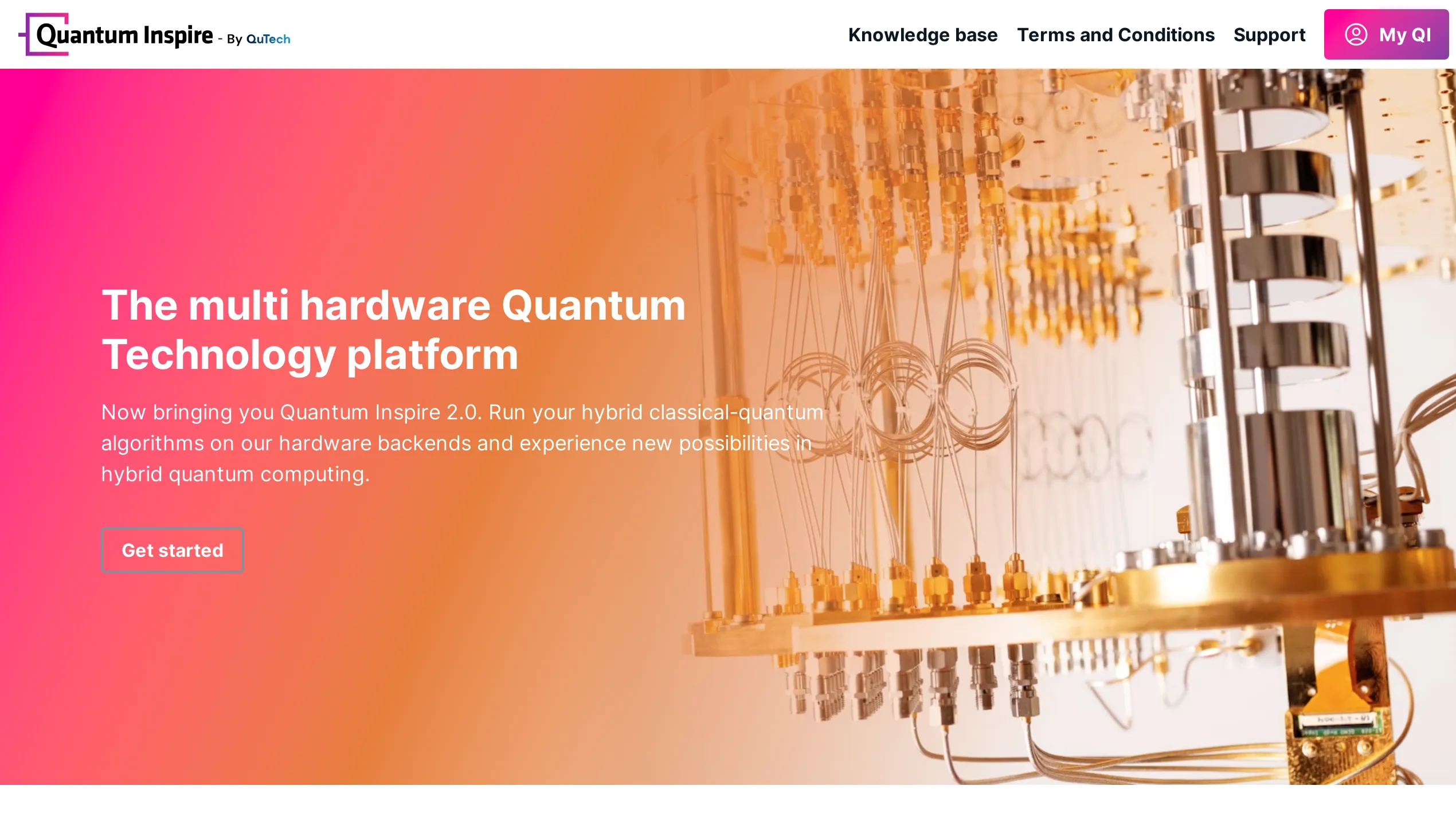 A screenshot of Quantum Inspire