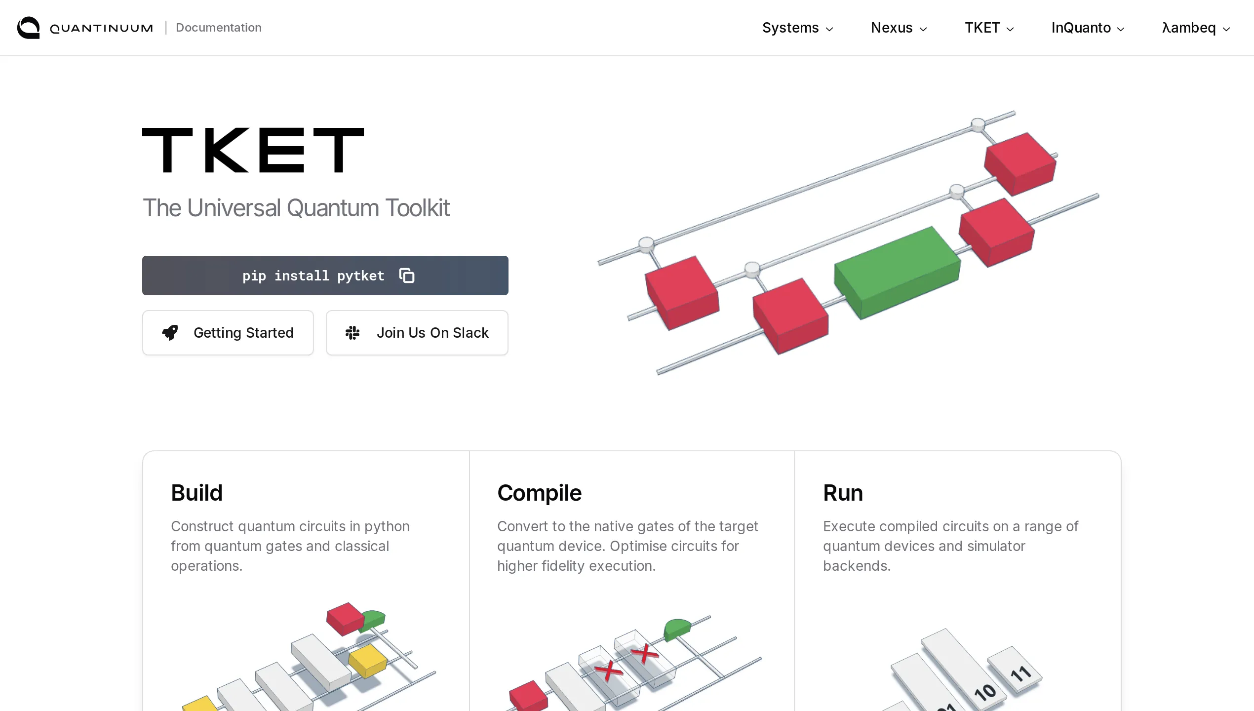 A screenshot of Tket